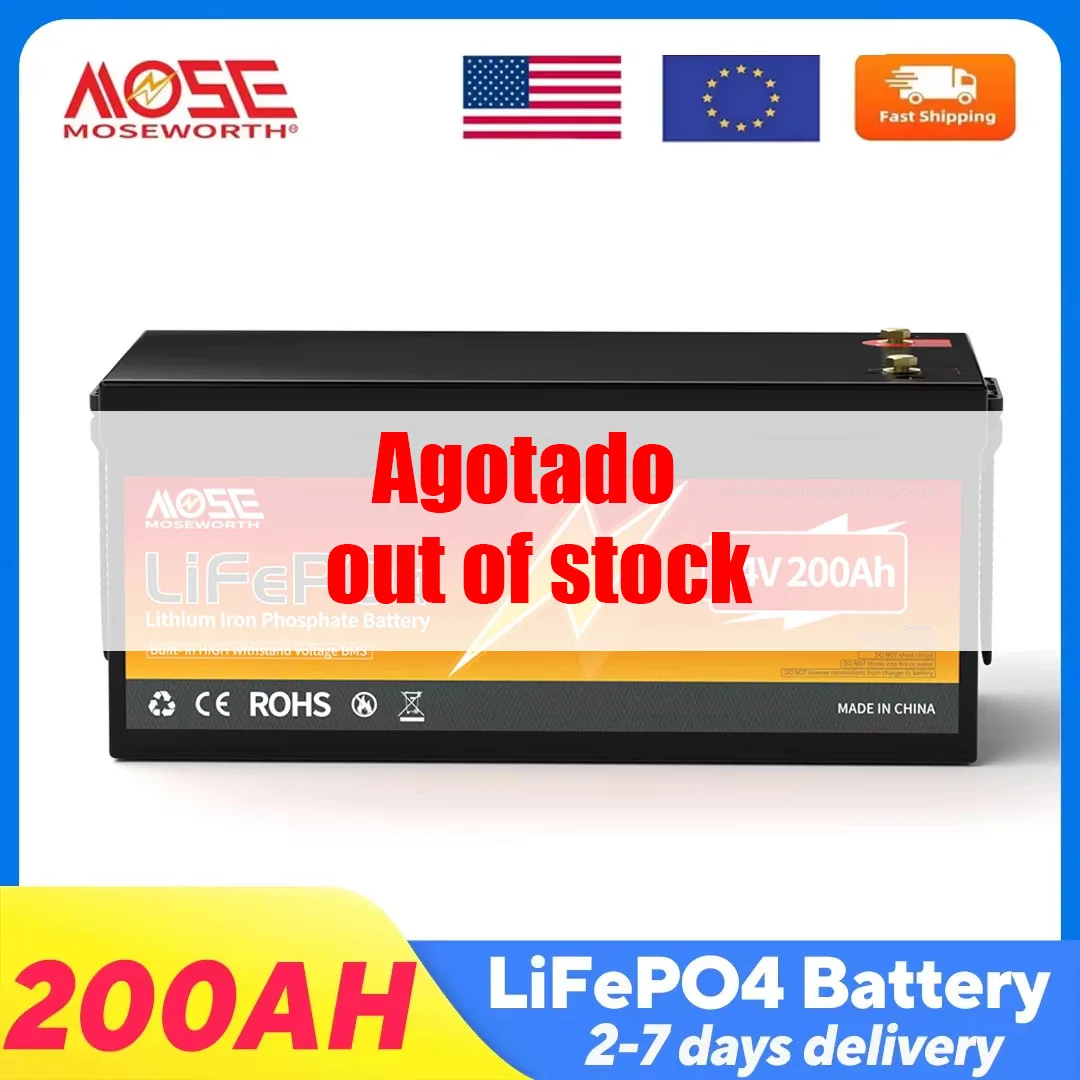 24V 200Ah Lifepo4 L…