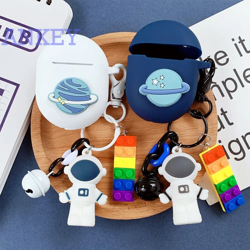 

Для Google Pixel Buds Pro Чехол милый чехол для наушников с астронавтом TWS Bluetooth