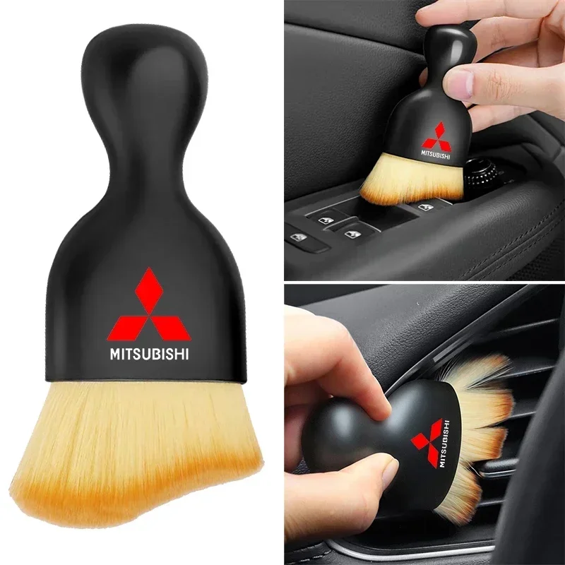

Car Air Conditioner Cleaning Brush Professional Interior Care Tools For Mitsubishi Outlander Lancer 10 ASX RALLIART Eclipse L200