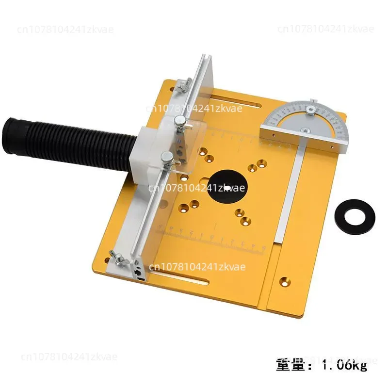 Multi-Function Inverted Router Table, Aluminum Plate for Lifting, Trimming, Edging & Mortising, Professional Woodworking Bench