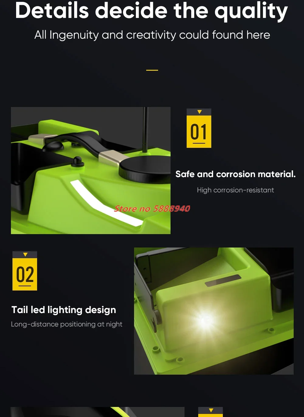 

Профессиональная 4-хопперная 99-точечная GPS-лодка с рыболовной приманкой, лодка-фидер, корабль с 4 контейнерами для приманок, навигационная лодка с нагрузкой 2 кг