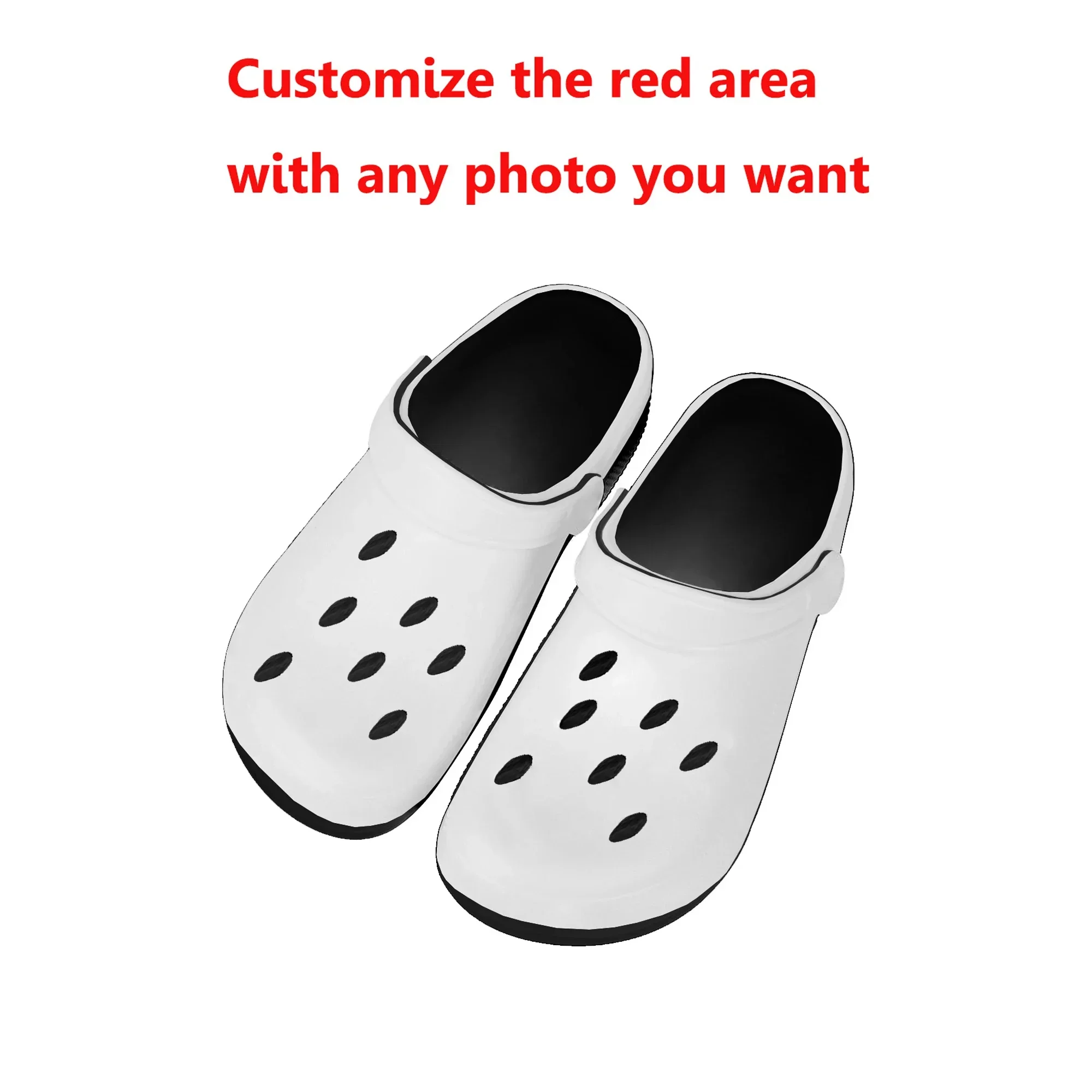 

Custom Made Clogs Water Shoes Mens Women Youth Boy Girl Sandals DIY Garden Bespoke Home Clog Customized Shoe Beach Hole Slippers