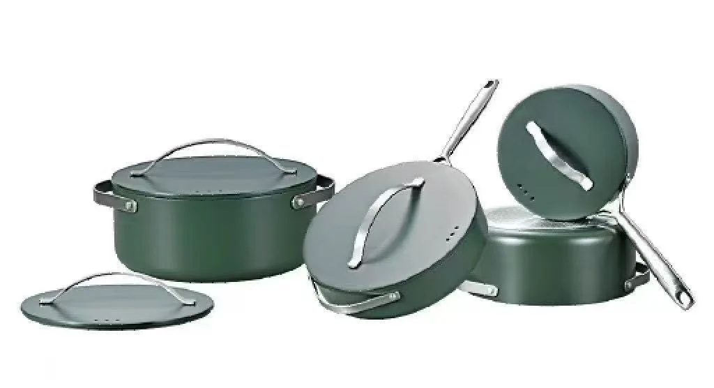 New Hot Selling 8pcs Home and Kitchen Kitchen Cooking Pot New Arrival Hot Selling Panelas Cookware Set Casserole