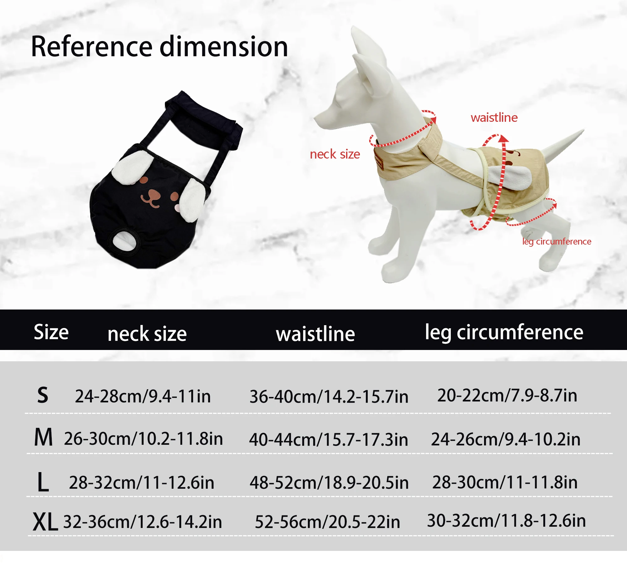 Female Dog Period Pants Cartoon Menstruation Underwear Anti-Harassment Mating Prevention Behaviour Management Overalls Outdoor