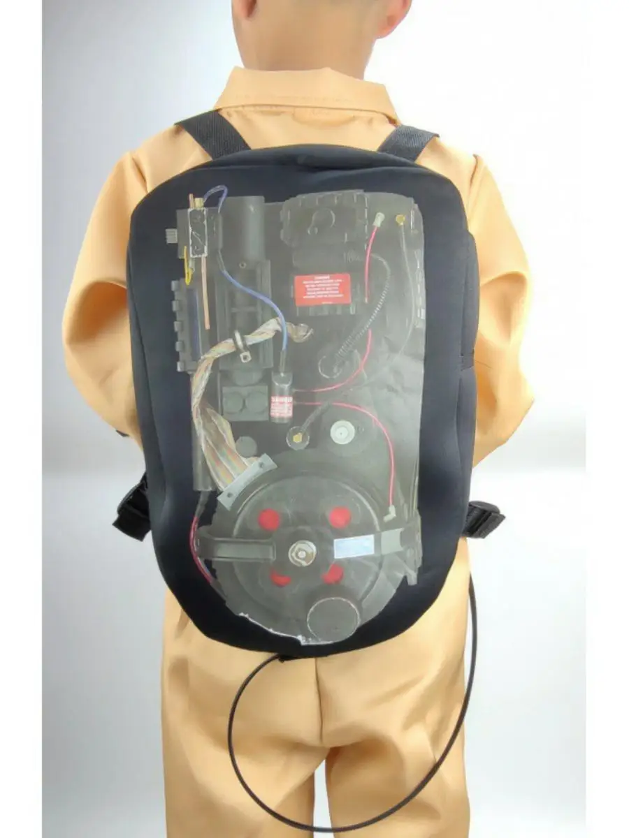 أزياء الأطفال Ghosusters orm loween Play Dr up Ghosters Master Outfit مادة البوليستر التقليدية...