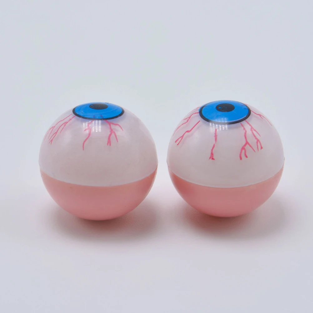 

8 Pcs Eyeballs Plastic Horror Toys Halloween Costume Party Trick Prop Kids Games Beads Doorbell Child