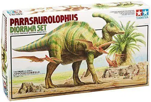 Tamiya 60103 1/35 Dinosaur World Series No.03 Parasaurolophus Scene Set