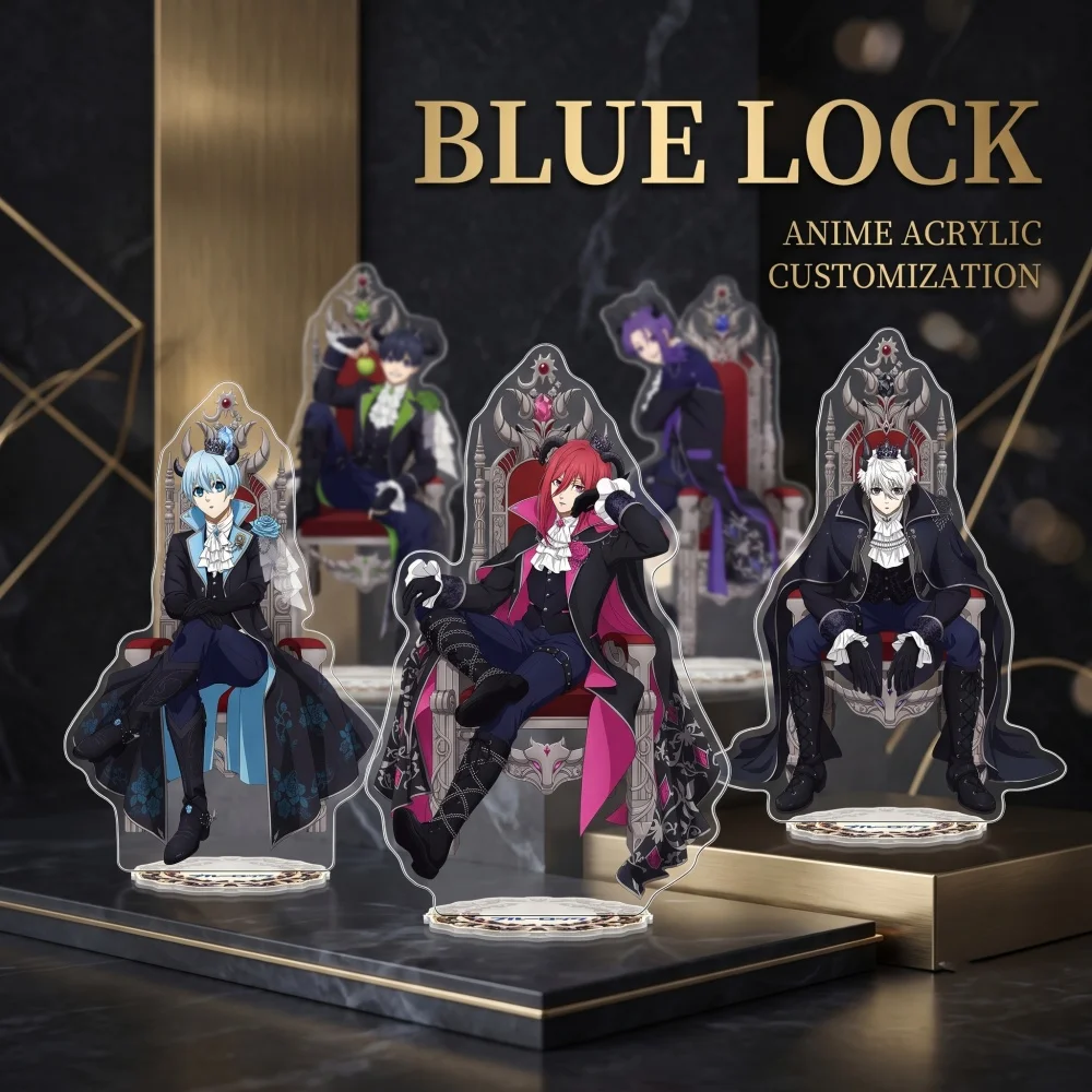 Blue Lock Anime Acrylic Stand Keychain 2026 New Isagi Yoichi Seishiro Nagi Chigiri Hyoma Character Merch Custom