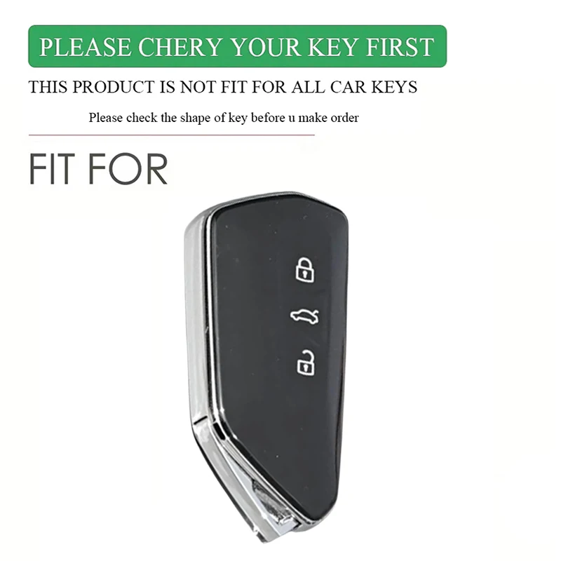 Car Key Case Silicone Cover For VW Volkswagen Golf 8 MK8 ID3 ID.4 Cupra Formentor Tarraco Skoda Octavia A8 SEAT Leon MK4 view 2