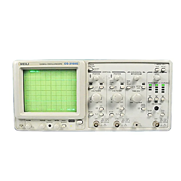 

High Accuracy Digital Readout Oscilloscope with 10 Sets of Storage