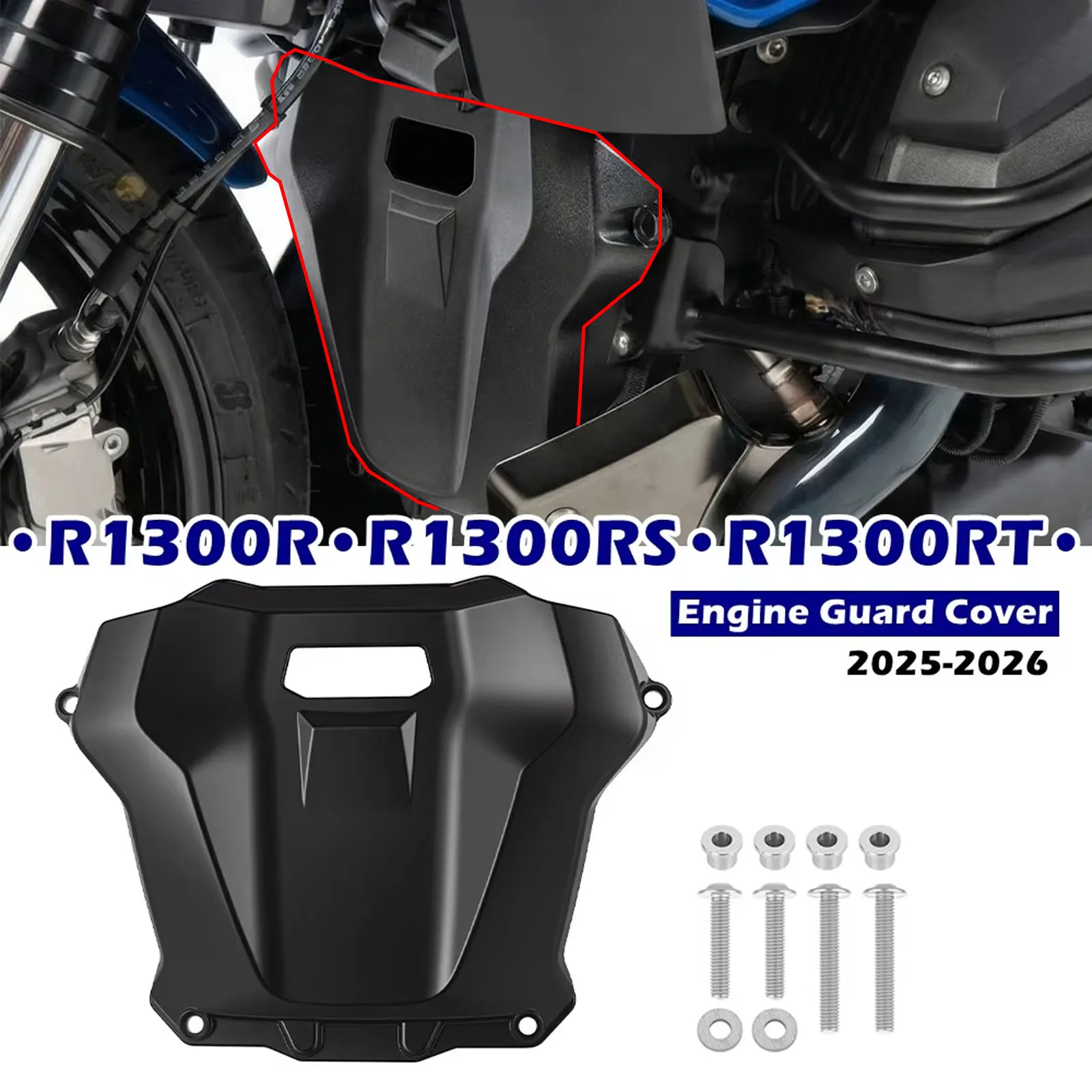 Fits For BMW R1300R RS RT R 1300RT 1300RS R1300 RS 2025 2026 Motorcycle Accessories Front Engine Housing Protection Cover