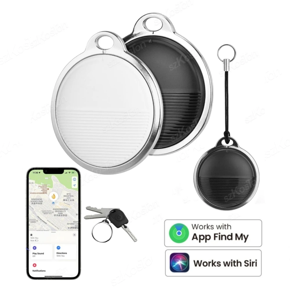 Smart Key Finder Locator GPS Tracking Device Bluetooth-compatible For  Anti-Lost Tag Alarm Reminder Work With Apple Find My
