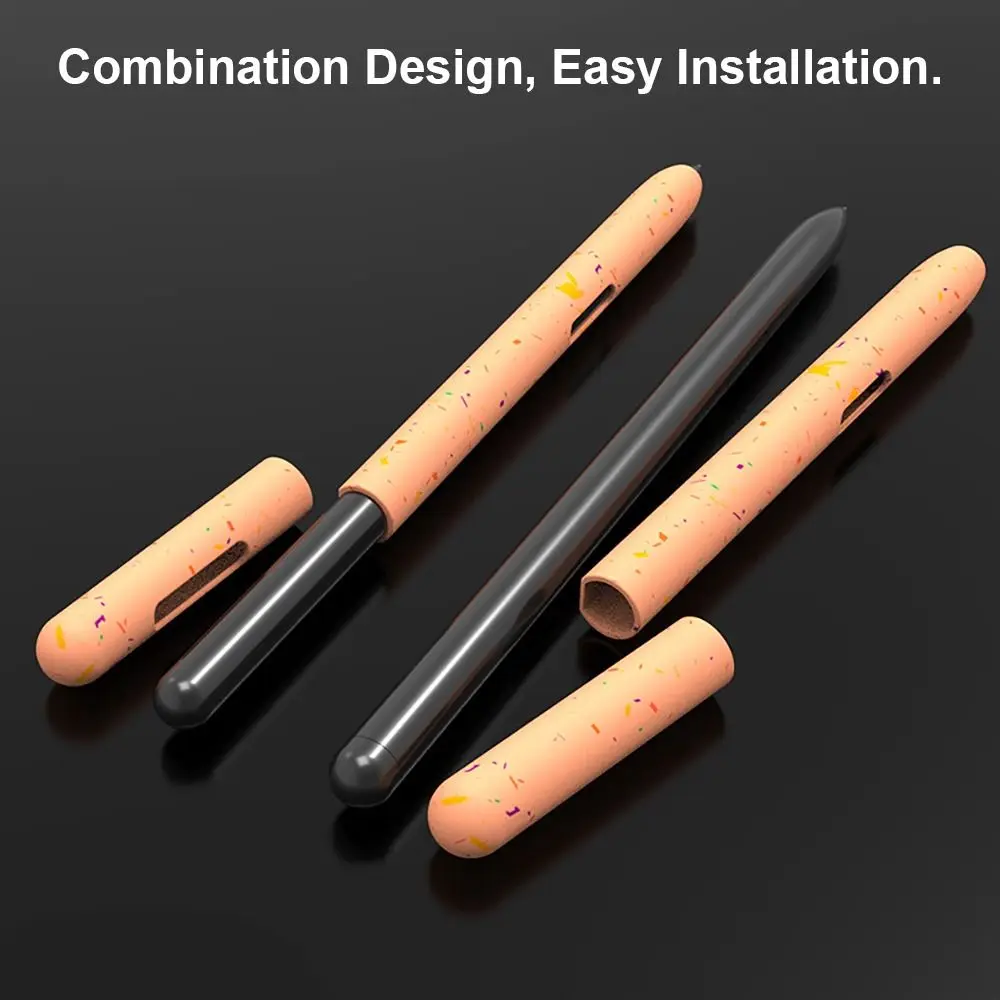 

Luminous Tablet Touch Pencil Case Shockproof Silicone Stylus Protective Cover for Samsung Galaxy Tab S7/S8/S9 Plus Ultra