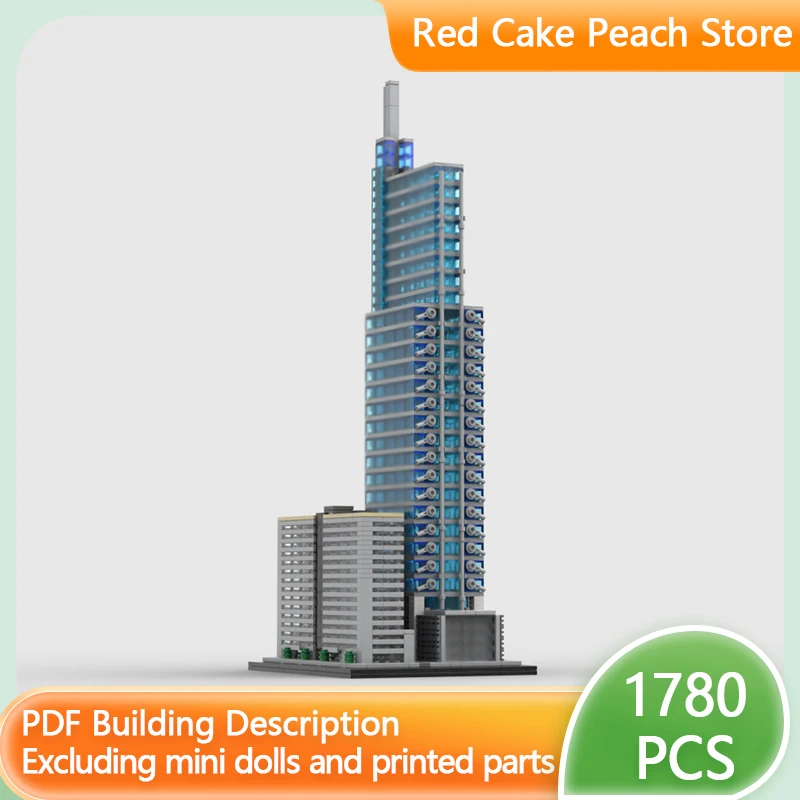 

City Street View Model MOC Building Bricks Skyscraper Center Modular Technology Children Holiday Gifts Assemble Toys Suit