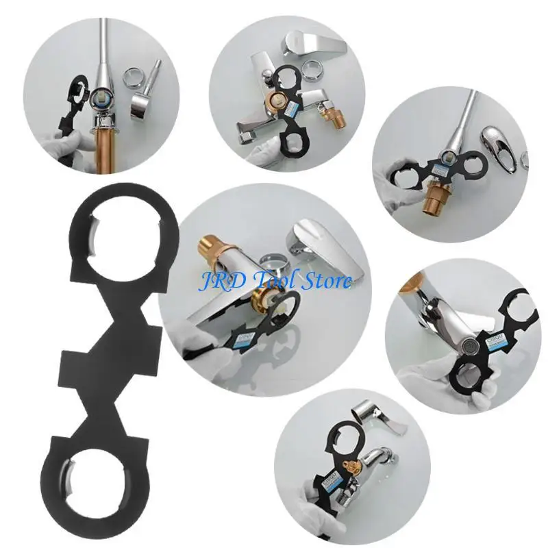 A2UD Bathroom Shower Faucet Wrench Hose Nut for Valve Bubblers Wrench Faucet Install