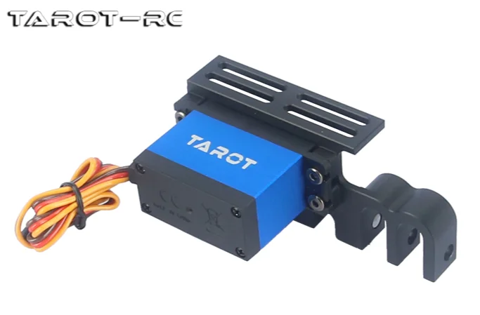 

Tarot 6061 aluminium alloy 10-14KG load capacity Drone Dropper Kit with 120 degrees Servo and Double-Throw Dispenser TL2961-03