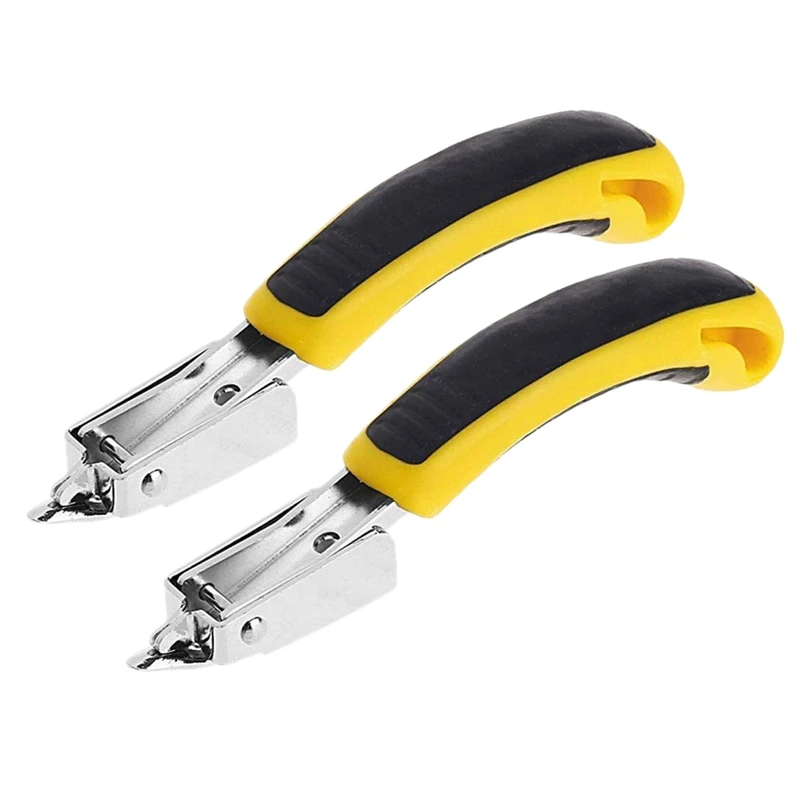 

New 2 Pcs Heavy Duty Staple Removers Nail Puller Tack Lifter Puller Ofiice Claw Tools For Upholstery