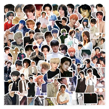 55/110PCS Kpop Koreanische Junge Band TXT Aufkleber Dekorative Telefon Fall Wasser Tasse Wasserdicht Personalisierte Aufkleber Fan geschenk