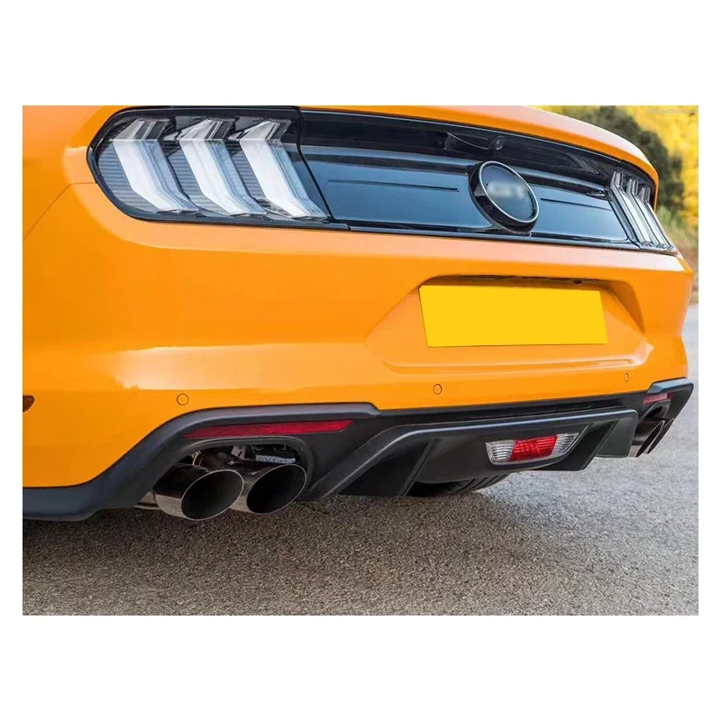 

Auto Part Body Kit Rear Diffuser Rear Bumper Lip For Mustang Accessories 2018-2023