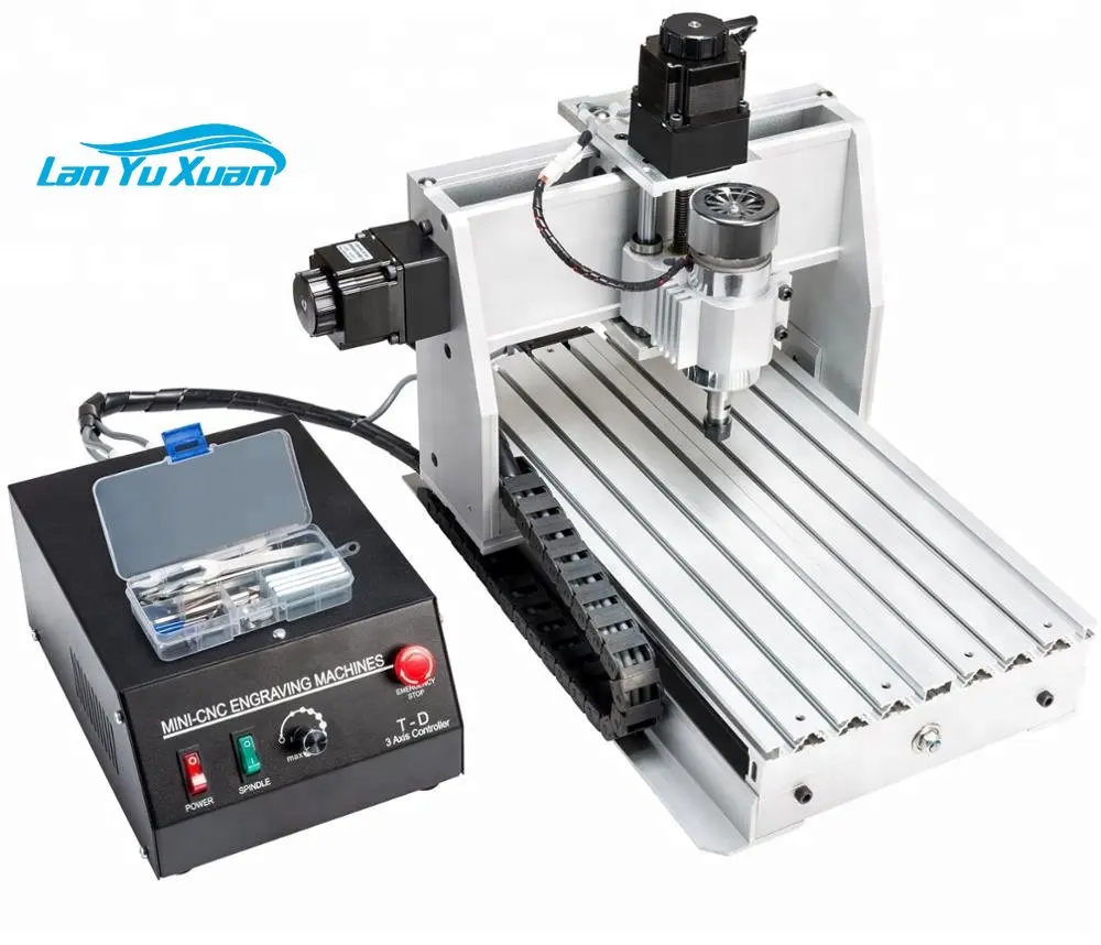 UTECH 800W Spindle motor 3040 cnc engraving machine for plastic