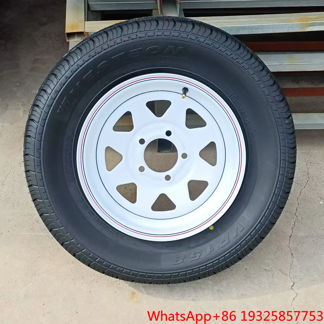 185r14C 195R14C 195r15C 13 14 15 16 Inch Trailer Steel Rims Wheel  14*5.5 Inch PCD  4*100  ET0  Trailer Wheel Rim in Stock