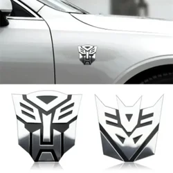 3D Metal Car Rear Boot Trunk Side Fender Emblem Badge Sticker Decals For Universal Car Styling Accessories