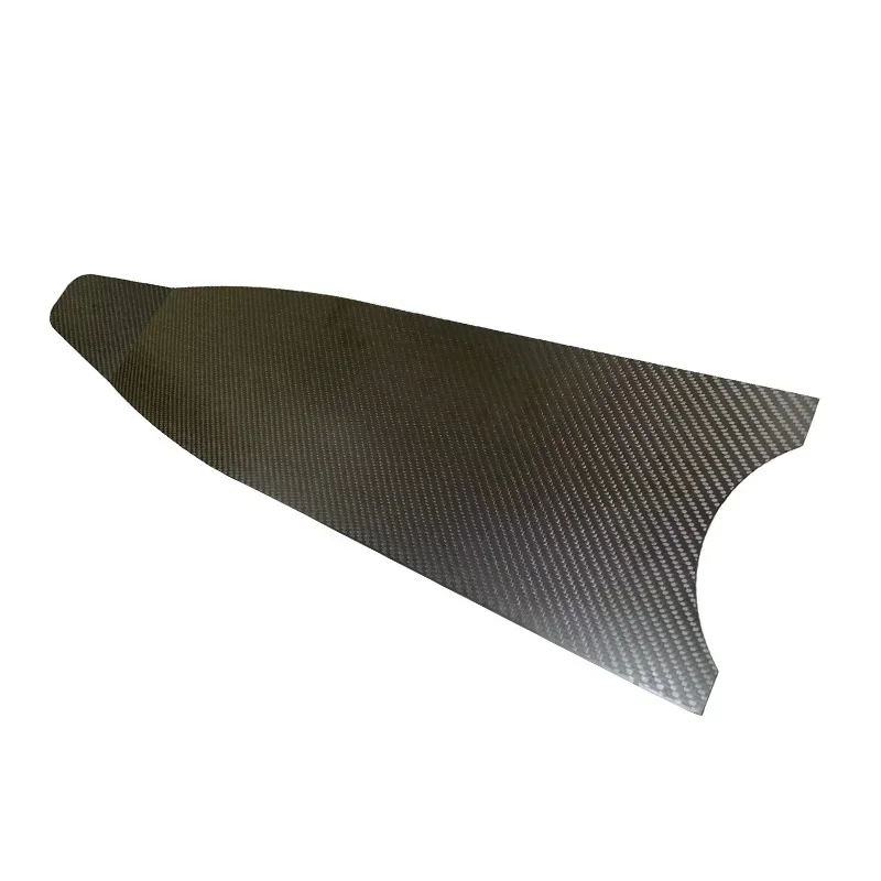 Factory direct selling light weight flexible free diving fins carbon fiber long flipper fin blades