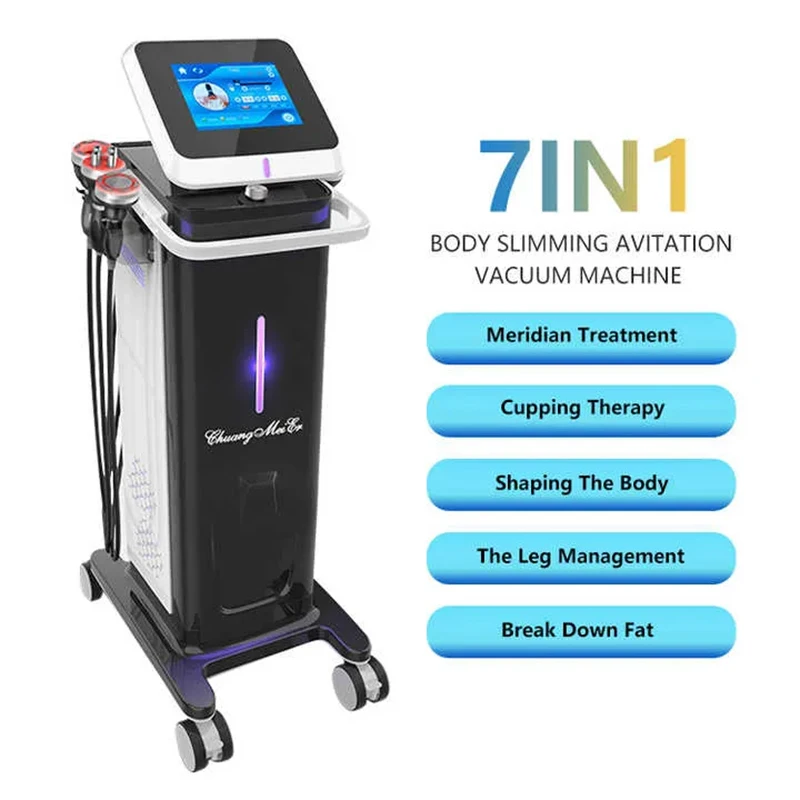 

80K Lipo Cavitation Machine Slimming Ultrasonic Liposuction Cavitation Radio Frequency Machine Weight Loss Muscle Massager