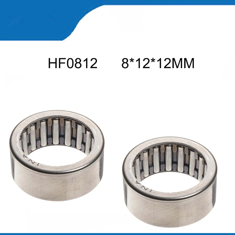 High Quality One-WayNeedleRoller Bearings HF0812 (8*12*12MM) One Way Clutch Miniature Roller Needle Bearing 5/10/20PCS