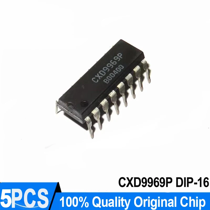 (5piece) CXD9969P CXD9969AP DIP-16 New Origina Chip