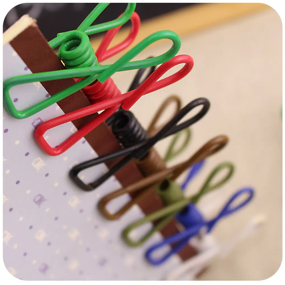 10pcs Excellent Quality Stainless Steel Clothes Peg Towel Socks Clip Pants Clothes Underwear Clips Small Metal Clips For Hanger