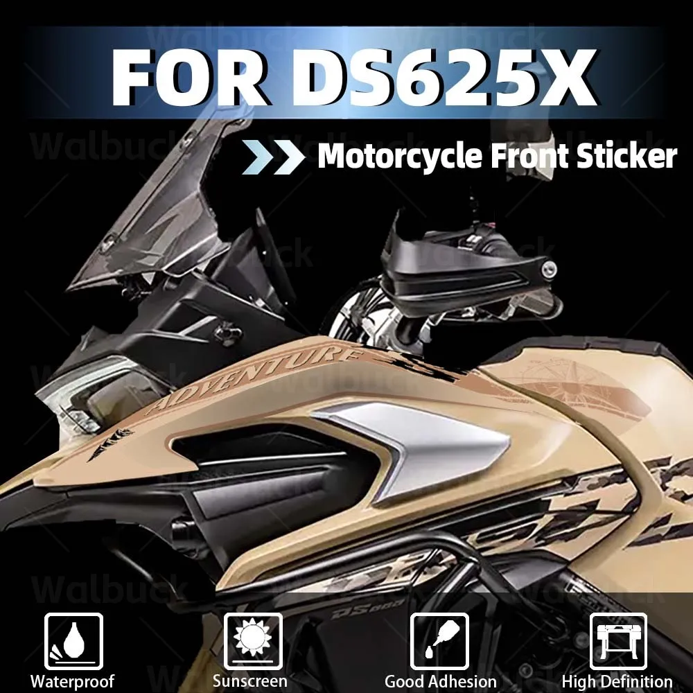 

For VOGE 625DSX DS625X ds625x 625 dsx Adventure 2025 Motorcycle Accessories Protector Head Front Lip Fairing Sticker Body Decal
