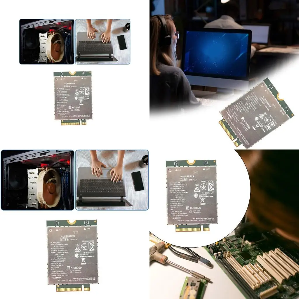 

896F Replacement Wireless Card Module DW5826E 4G LTE Wireless Module Wide Compatibility for Applications and Industrial