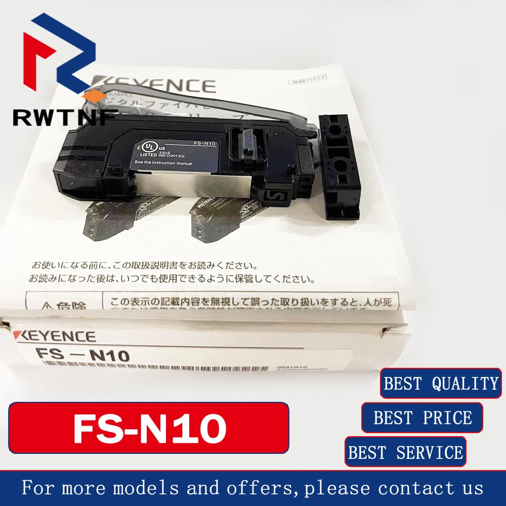 Brand New Genuine FS-N10 KEYENCE digital fiber optic amplifier sensor,100% original warehouse stock