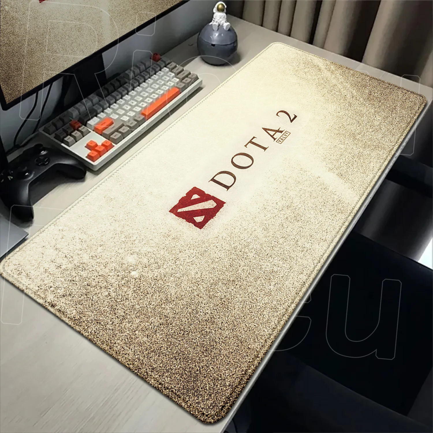 HD Printing Large Gaming Mousepad Dota 2 Anime Computer Table Mat Gamers Lock Edge Keyboard Mouse Pad Rubber Non-Slip Mouse Mats