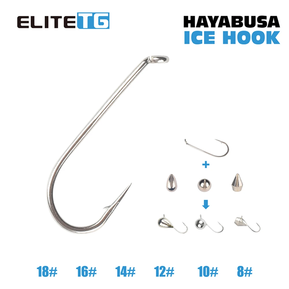 Hayabusa Elite TG anzuelos jig head para perca crappie bluegill - imagen 3