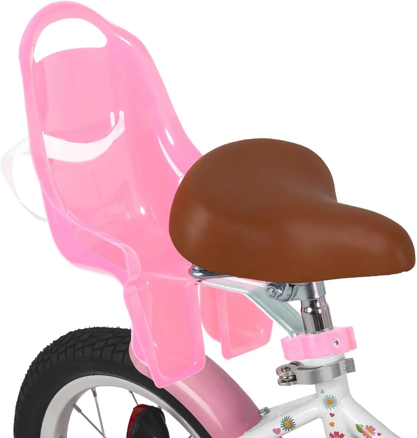 Kleine Daisy Kids Bike Voor Meisjes Jongens In De Leeftijd 2-7 Jaar, 12 Inch Meisjes Fietsen Met Pop Bike Seat & Streamers, Jongens Fiets Met