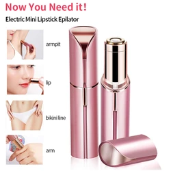 Women Mini Portable Electric Epilator Eyebrow Trimmer Under Arm Hair Remover Face Removal Lipstick Shaver Shaving Tool