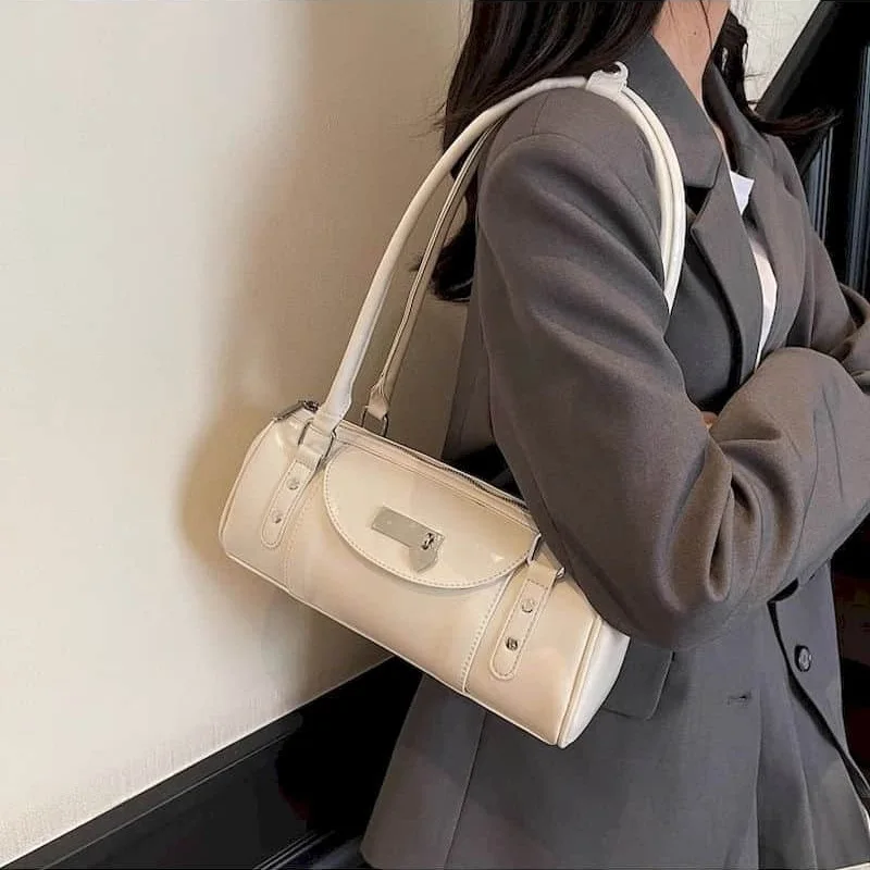 

Shoulder Bags Women Korean Style Versatile Handbags Harajuku Lady High-capacity Luxury Leather Underarm Bags Hot Selling Item