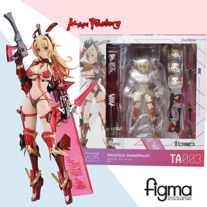 Original Max Factory Figma 625 Veronica Sweetheart Anime Action Figure Toy Assembly Model Ornaments Collection Children's Gift