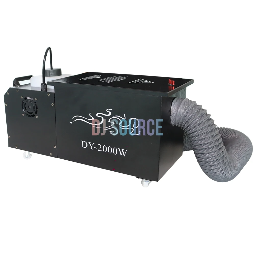 Mini Machine à brouillard basse à tête unique 2000W, équipement d'effet de Machine à fumée d'eau avec télécommande DMX512 DJ Disco Club effet de scène