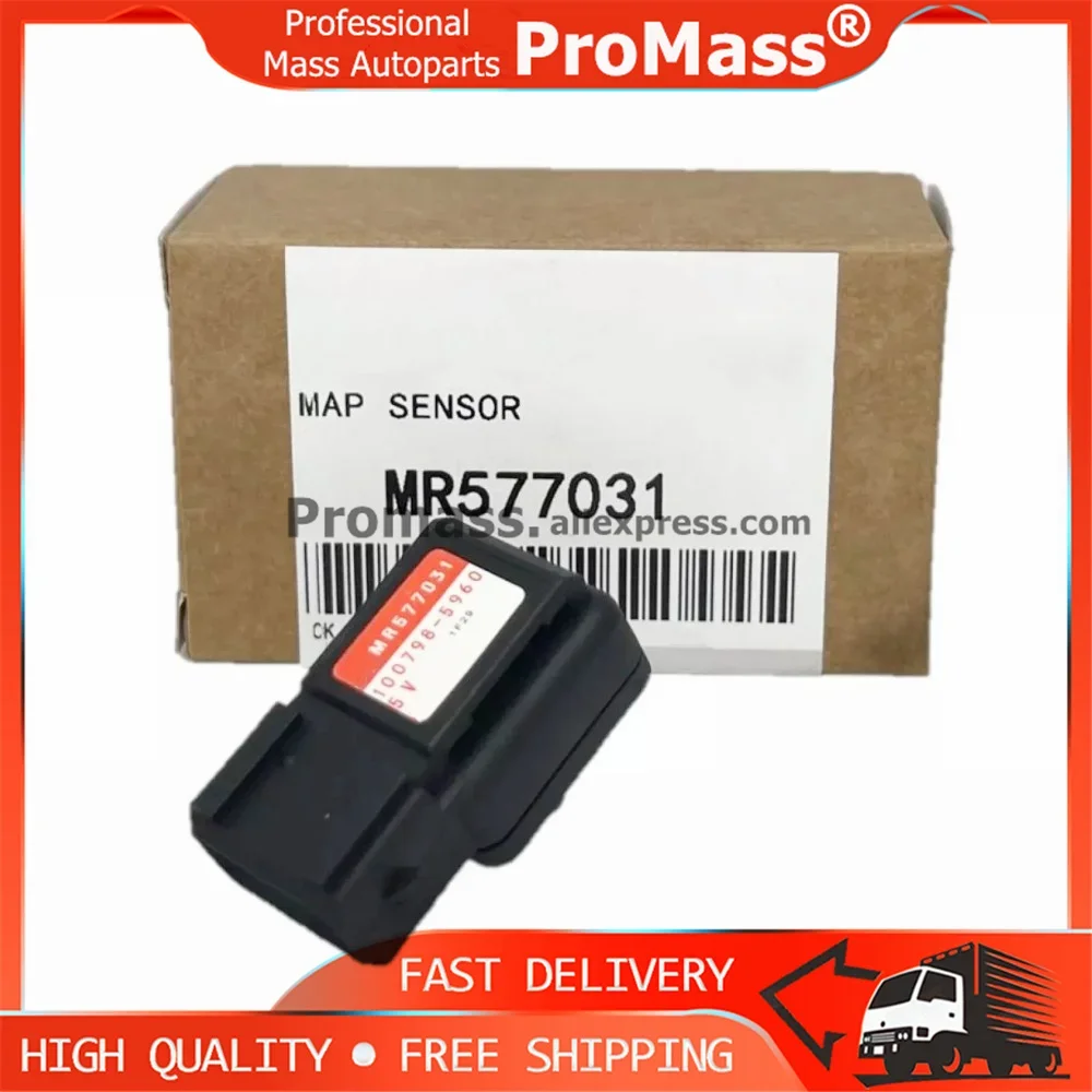 New 1pcs Air Control Boost Pressure Map Sensor for MITSUBISHI- L200 PAJERO 2.5 TD 3.2 DI-D MR577031 1007985960 100798-5960