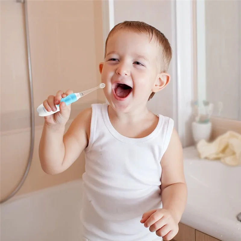 Cabezales de cepillo de dientes eléctrico para niños, cabezales de repuesto para cepillo de dientes, ultra suave, piezas, 6 SG-025