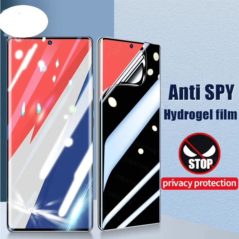 Privacy Hydrogel Film Screen Protector For Vivo Y27 V29e V2303 Y78m Y78+T1 Y77t V29