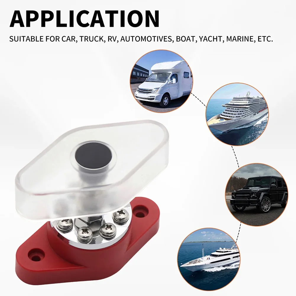 

Brand New Car RV Busbar Socket Parts Distribution Terminal Block Fittings For Marine Motorcycle Terminal Bus Bar