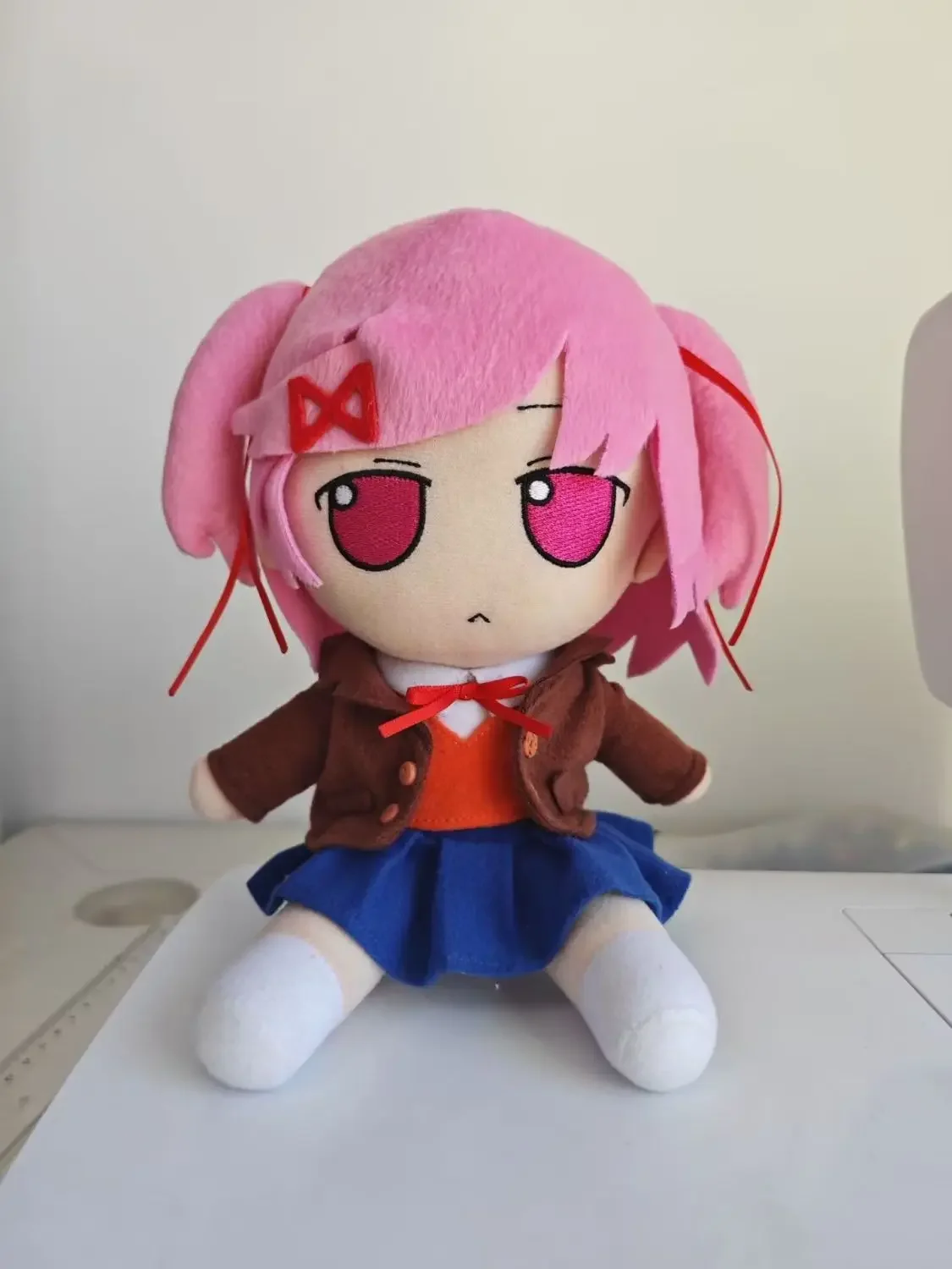 20CM juego chica Natsuki fumo muñeco  peluche  dibujos animados peluches  algodón juguete  peluche mascota Kawaii regalo