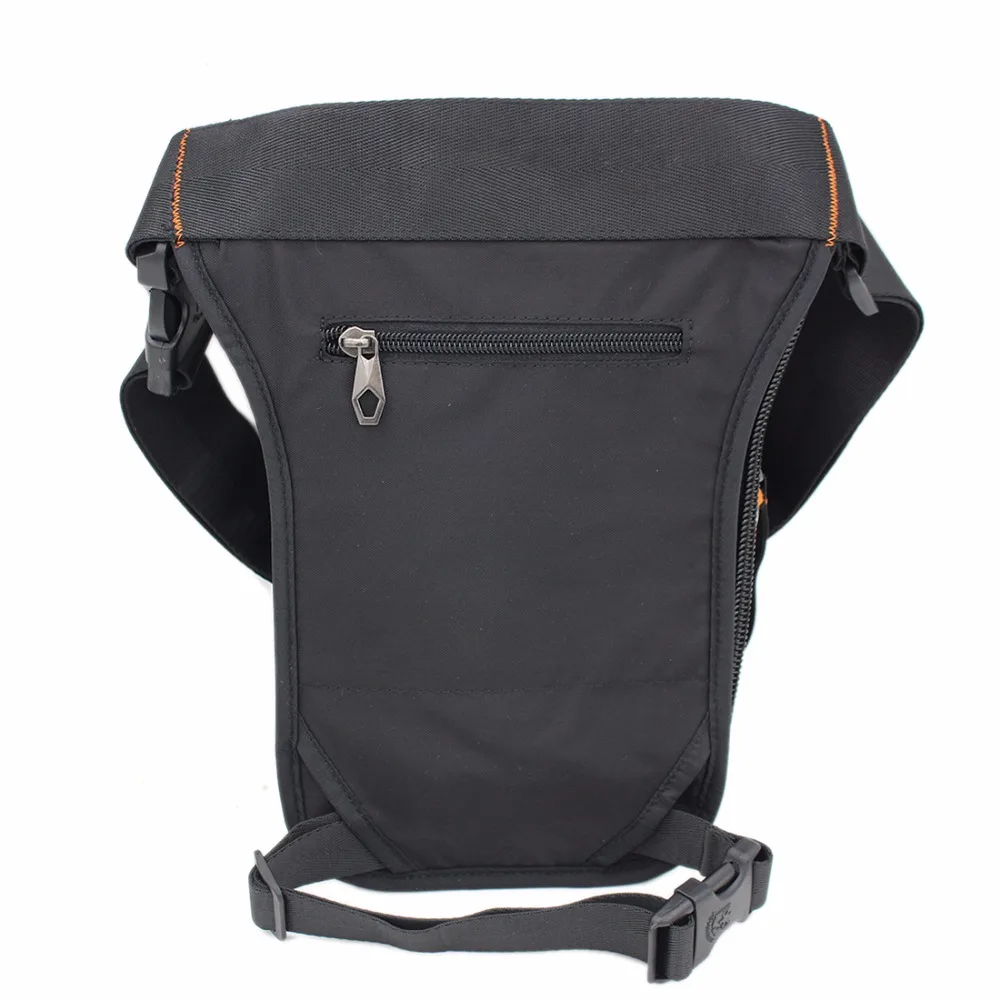 Sac banane pour motocycliste pour homme, ceinture, hanche, fesses, chute de cuisse, poudres, sacs à bandoulière initiés, sac de jambe Oxford