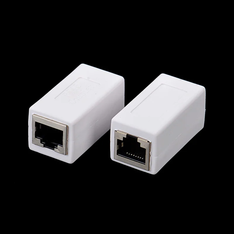 1 Buah Konektor Warna RJ45 Female Ke Female Network Ethernet LAN Connector Adapter Coupler Extender