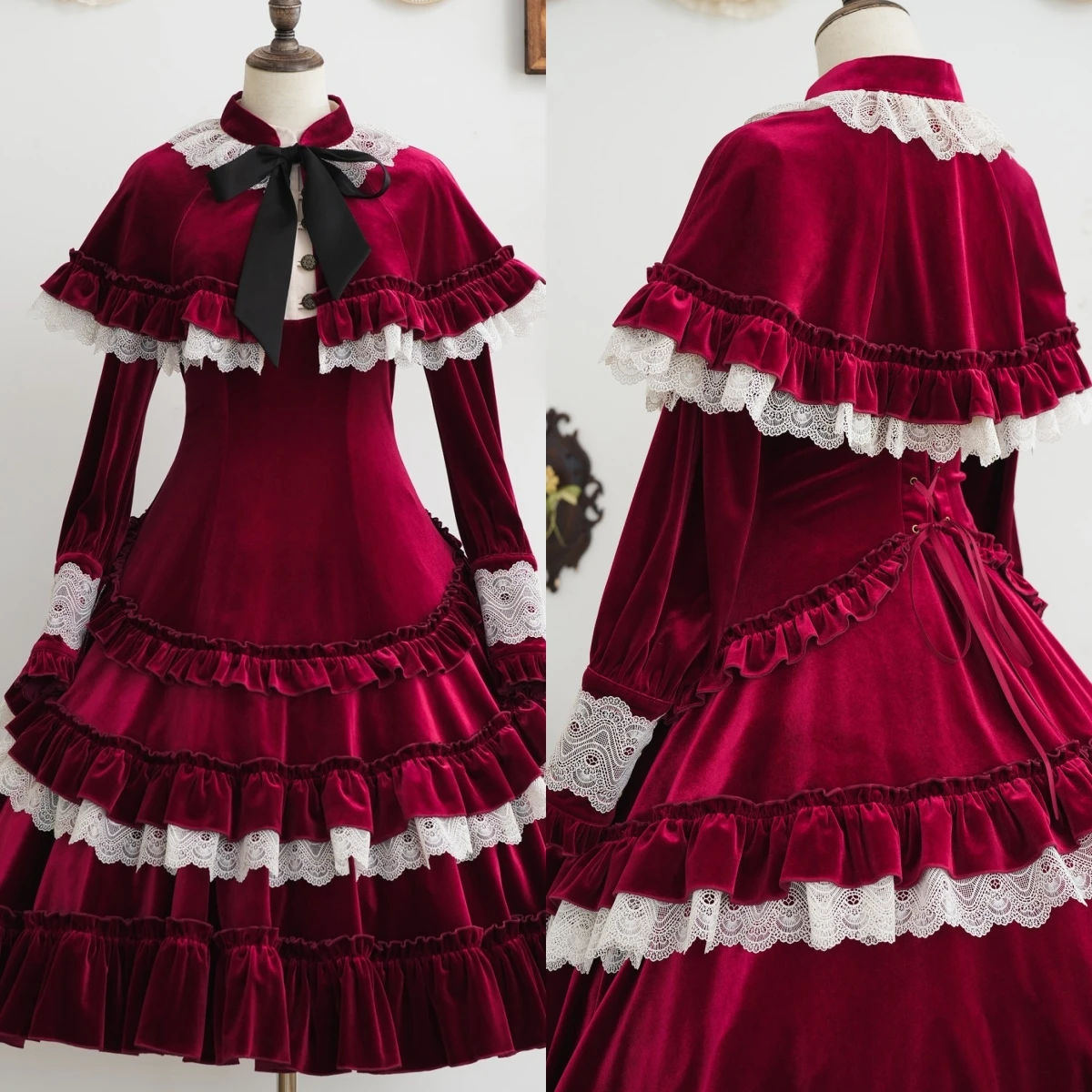 تخصيص ألف خط طاقم الرقبة طويلة الأكمام فستان سهرة أنيق حساسة فساتين المشاهير مزاجه فساتين مناسبة مخصصة