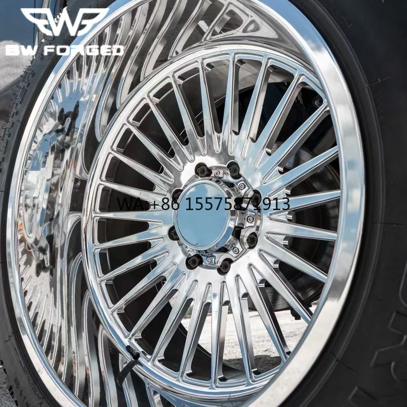 

Offroad Wheels 6x139.7 6x5.5 8x6.5 8x170 8x180 Polishing Truck Wheels 20x10 22x12 22x14 24x12 24x14 Forged Deep Dish Wheels